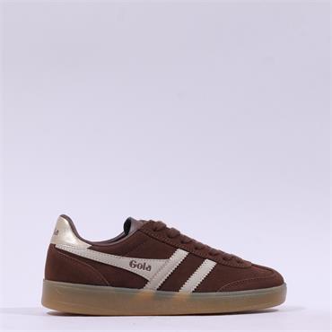 Gola Viper Classic Gumsole Trainer - Dark Brown